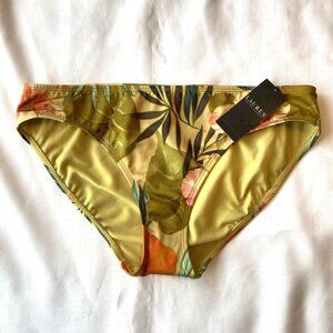 Lauren Ralph Lauren Island Tropical Hipster Bikini Swim Bottom Women's 10 NWT